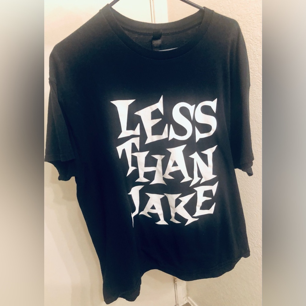 Less Than Jake Band Tee Shirt Logo Graphic Black - Men’s XL Ska Punk (Pre-owned)